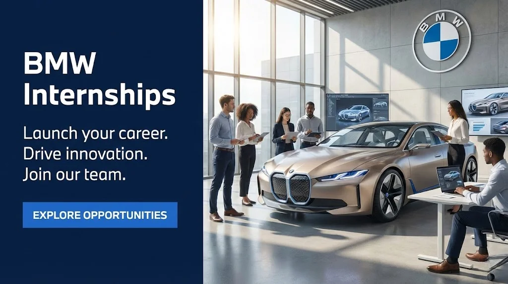 BMW Internship for High School Students Apply Today BMW Internship for High School Students Apply Today