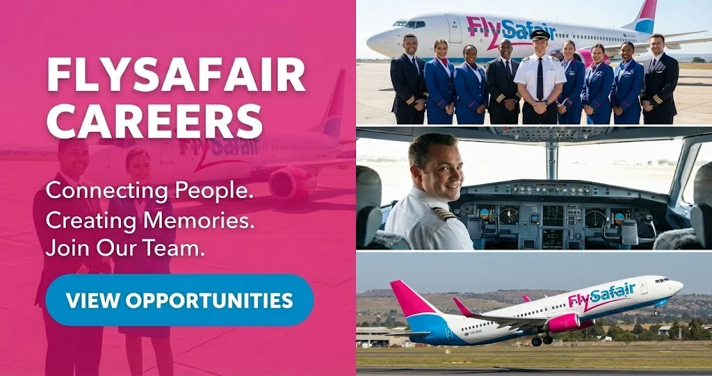 FlySafair Careers in Airline Without Experience FlySafair Careers in Airline Without Experience