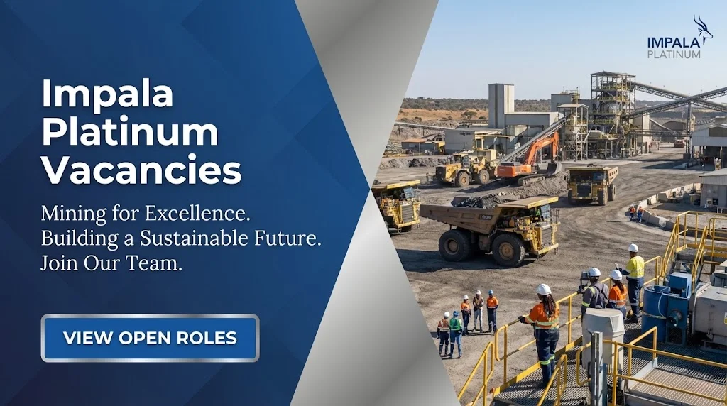 Impala Platinum Vacancies for Mine Workers Impala Platinum Vacancies for Mine Workers
