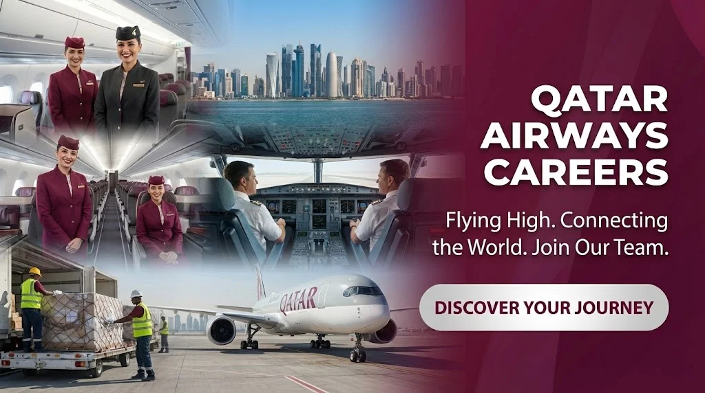Qatar Airways Careers for Ground Staff Online Recruitment Qatar Airways Careers for Ground Staff Online Recruitment