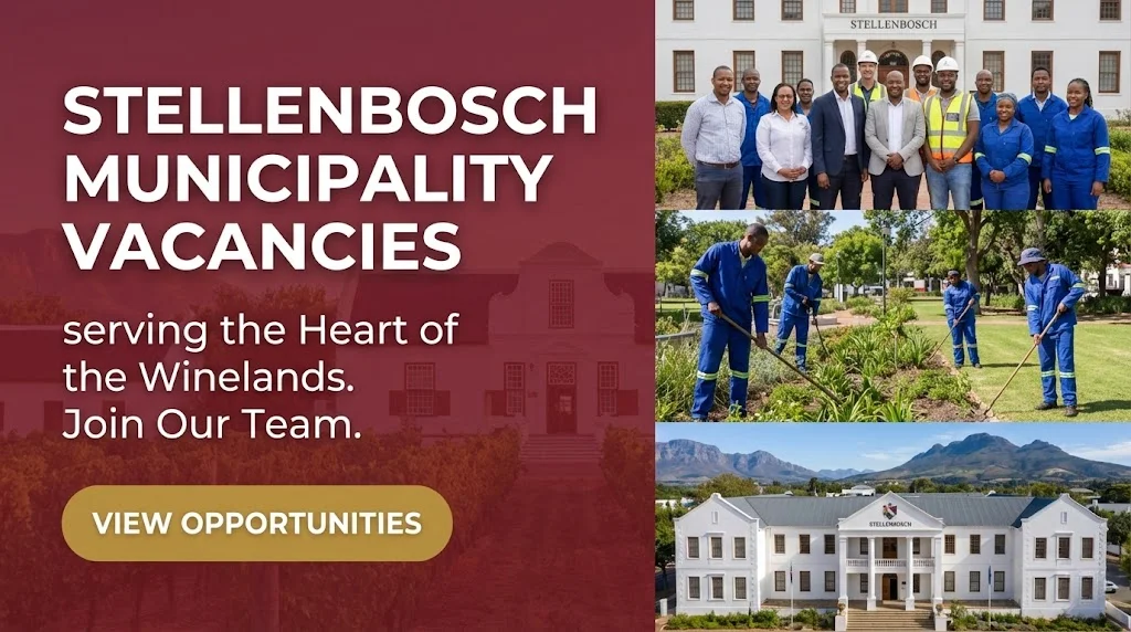 Stellenbosch Municipality Vacancies in Law Enforcement Stellenbosch Municipality Vacancies in Law Enforcement