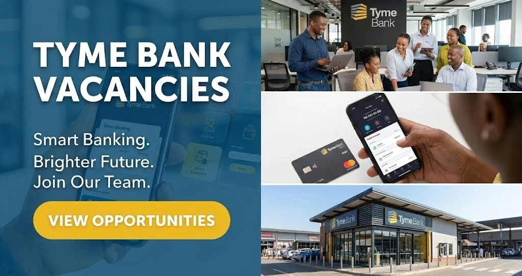 Tyme Bank Vacancies Multiple Banking Open Positions Apply Today Tyme Bank Vacancies Multiple Banking Open Positions Apply Today