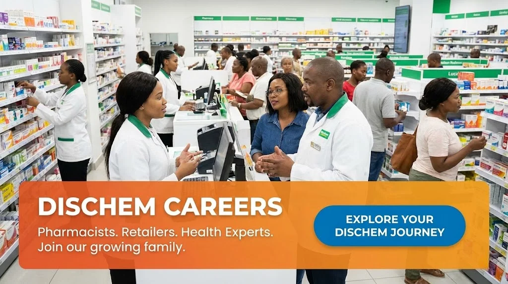 Dischem Careers & Learnerships for Matriculants Students Dischem Careers & Learnerships for Matriculants Students
