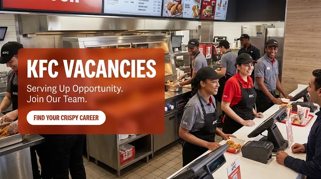 KFC Vacancies Near Pretoria & Johannesburg KFC Vacancies Near Pretoria & Johannesburg