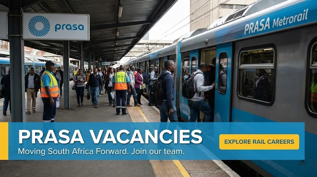 PRASA Vacancies in Passenger Rail Agency of South Africa Apply Now PRASA Vacancies in Passenger Rail Agency of South Africa Apply Now