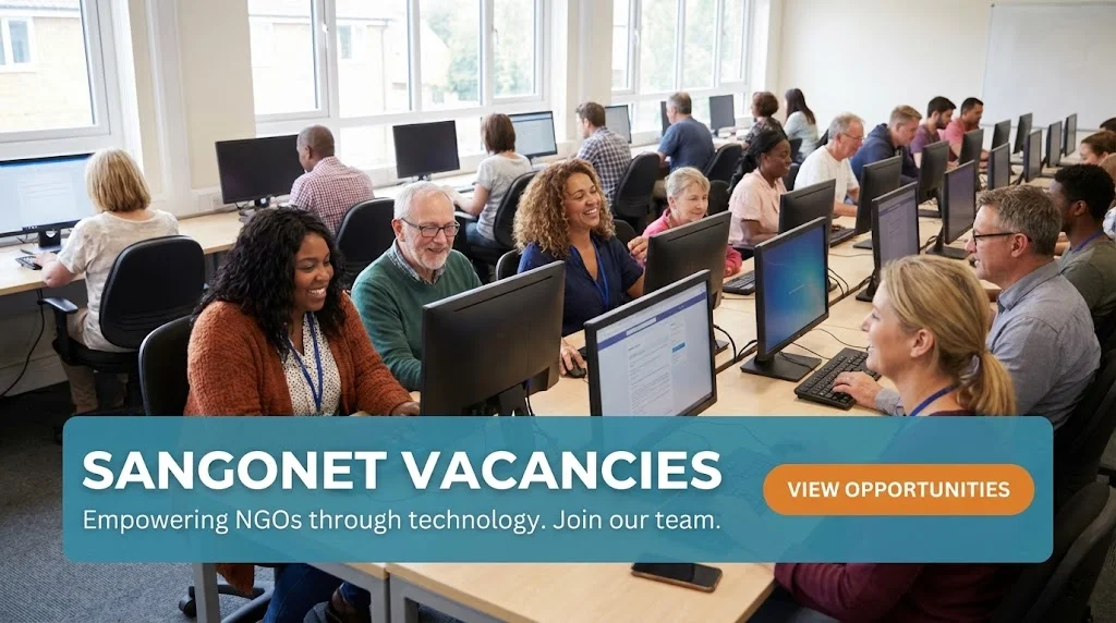 Sangonet Vacancies in Nongovernmental Organization Sangonet Vacancies in Nongovernmental Organization