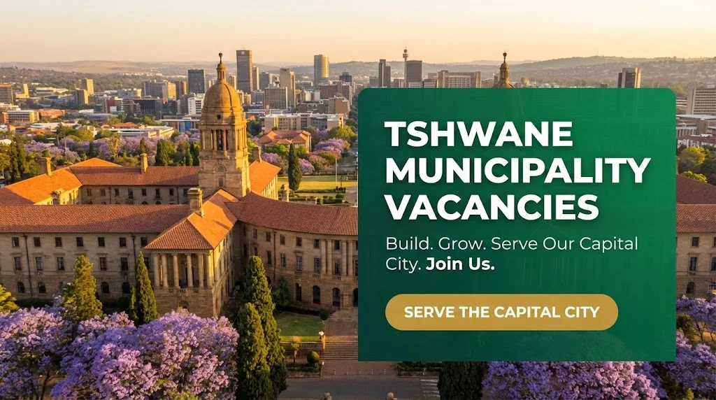 City of Tshwane Metropolitan Municipality Vacancies in Govt City of Tshwane Metropolitan Municipality Vacancies in Govt