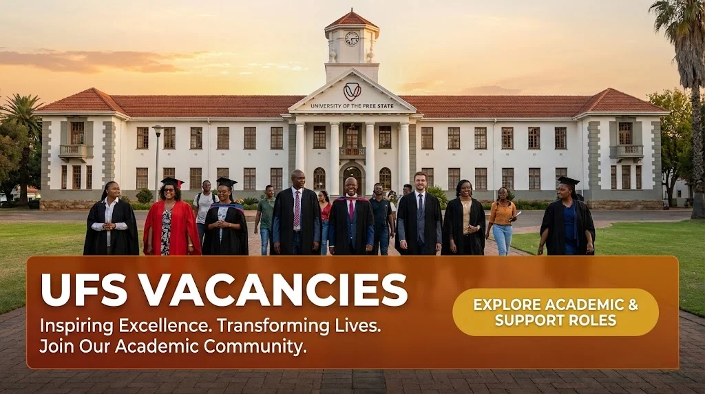 UFS Vacancies in University of the Free State for Students UFS Vacancies in University of the Free State for Students