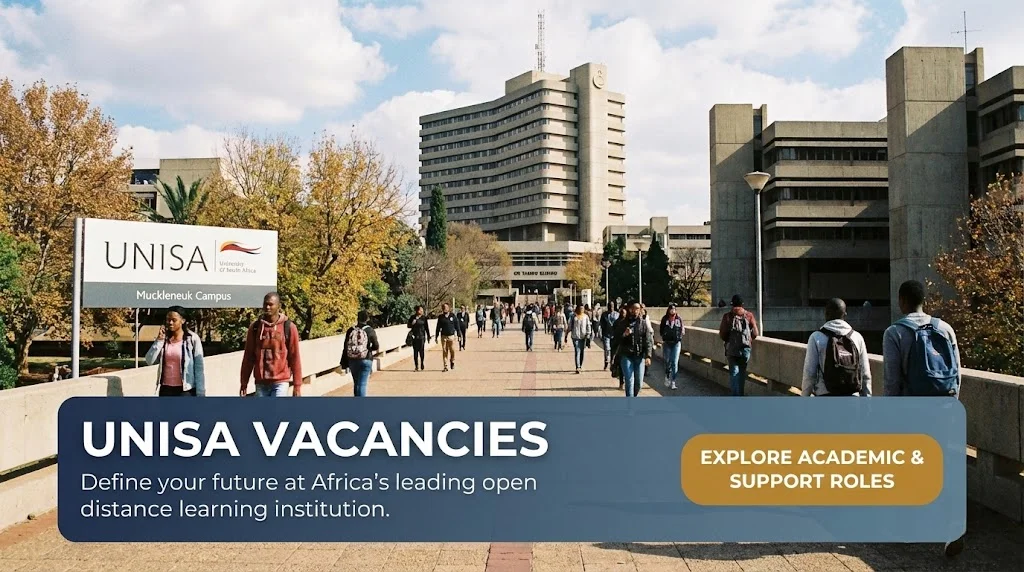 UNISA Vacancies for Students in University of South Africa UNISA Vacancies for Students in University of South Africa