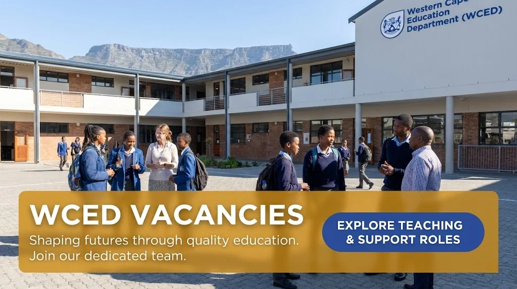 WCED Vacancies in Government Department Online Application WCED Vacancies in Government Department Online Application